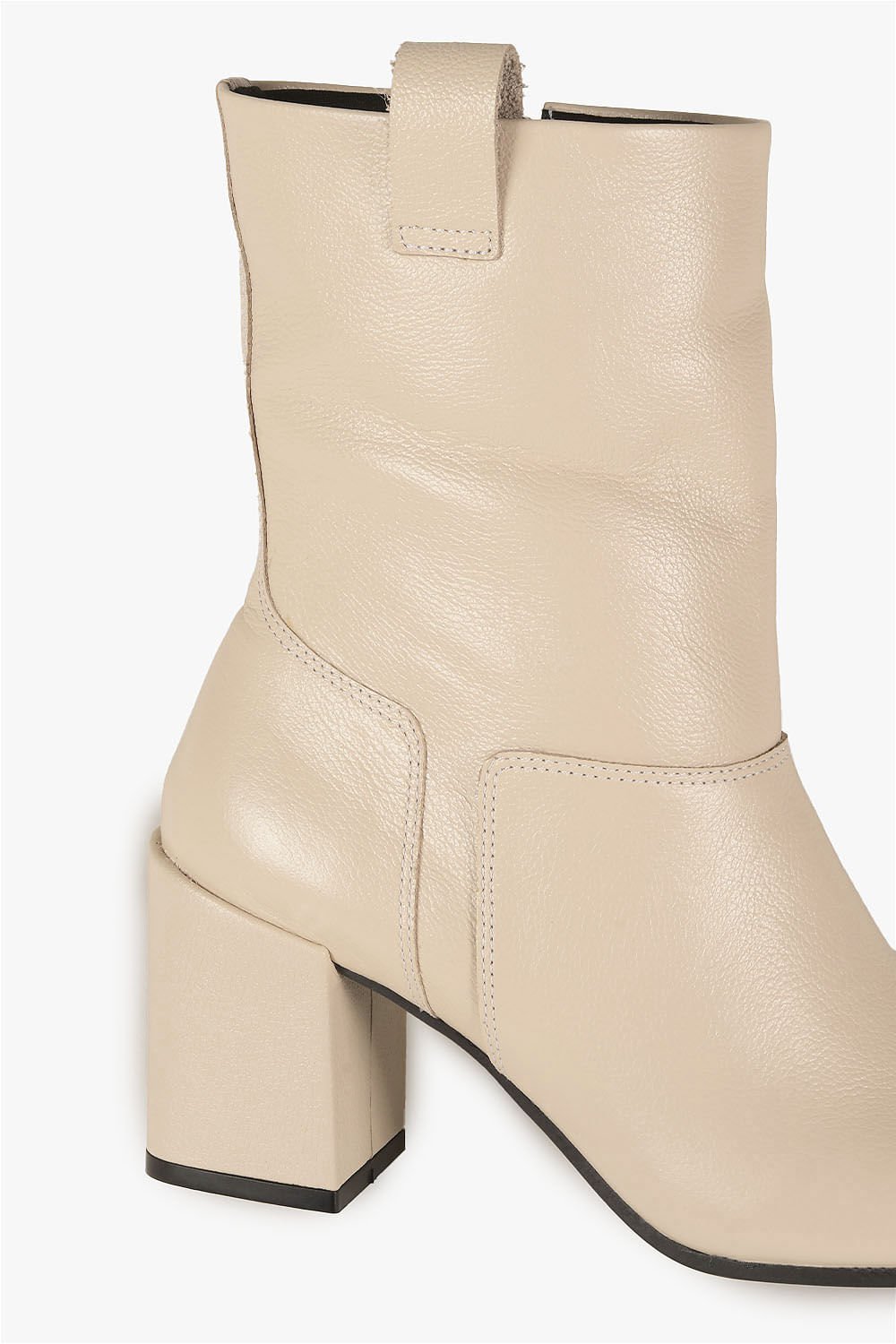 Bota Feminina Cano Médio Mundial Rosa Off White 2