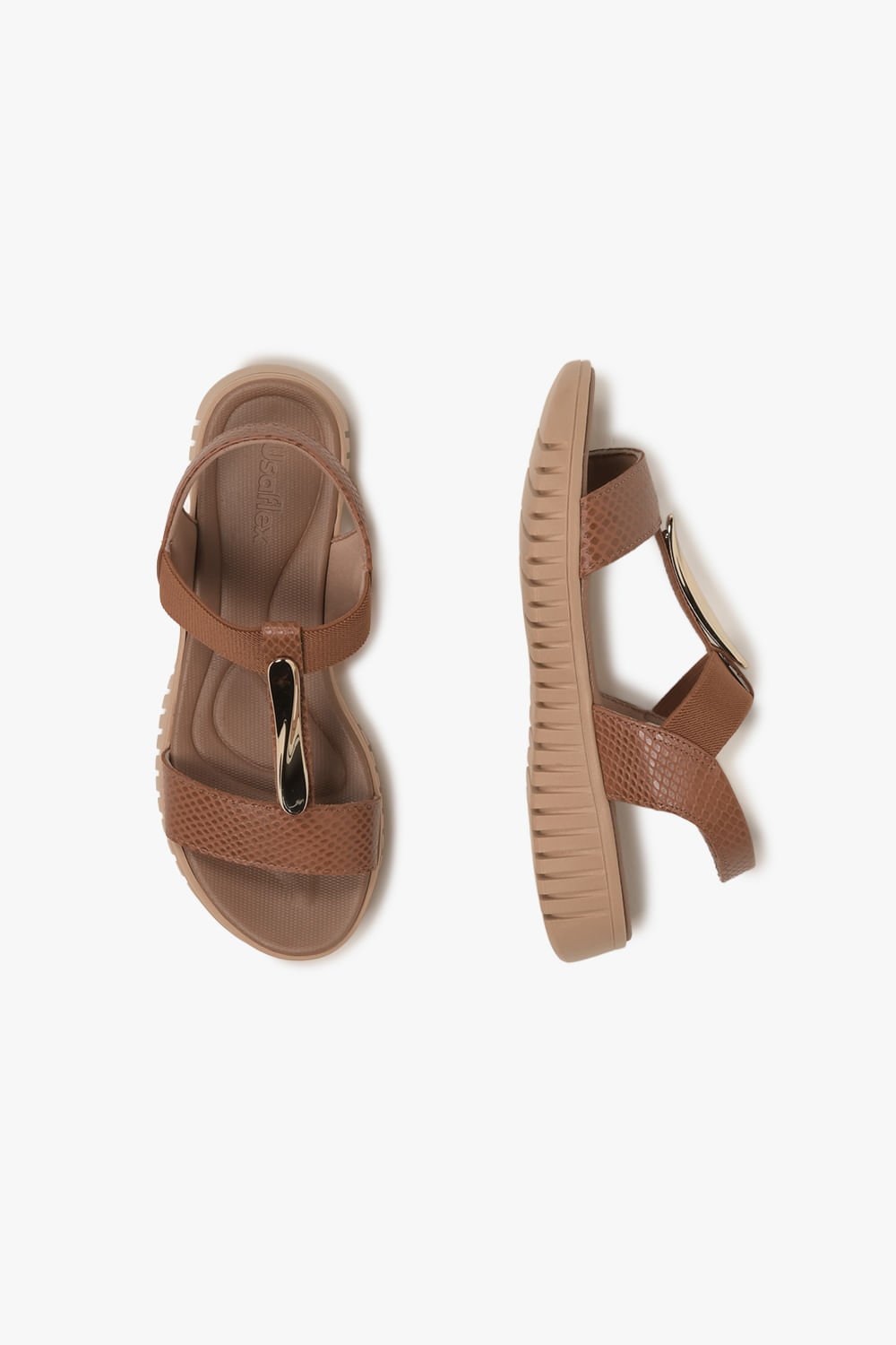Conforto Feminino Usaflex Iracema Caramelo 3