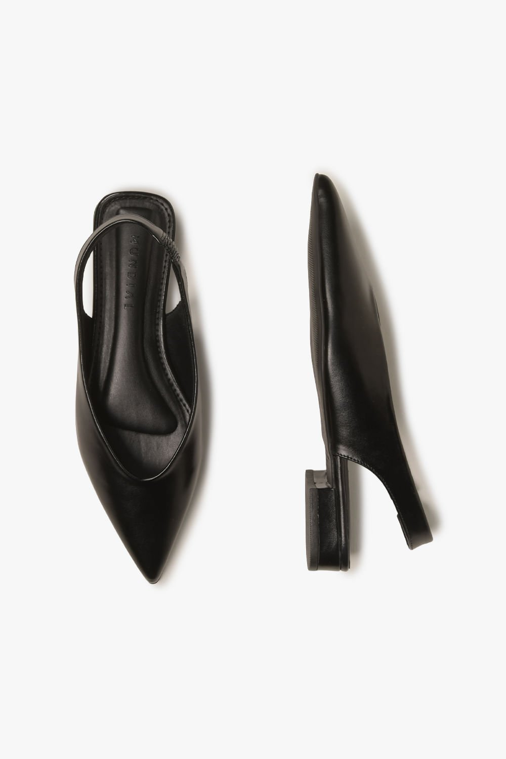 Sapatilha Feminina Slingback Mundial Lorrana Preto 3