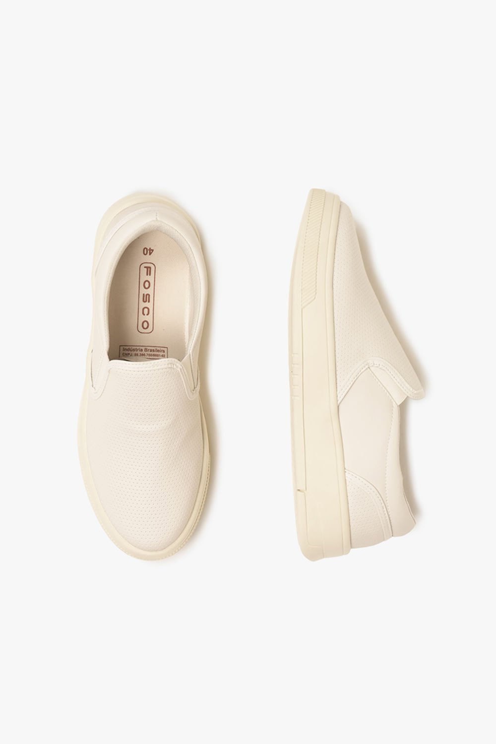 Tênis Masculino Fosco Fuse Off White 3