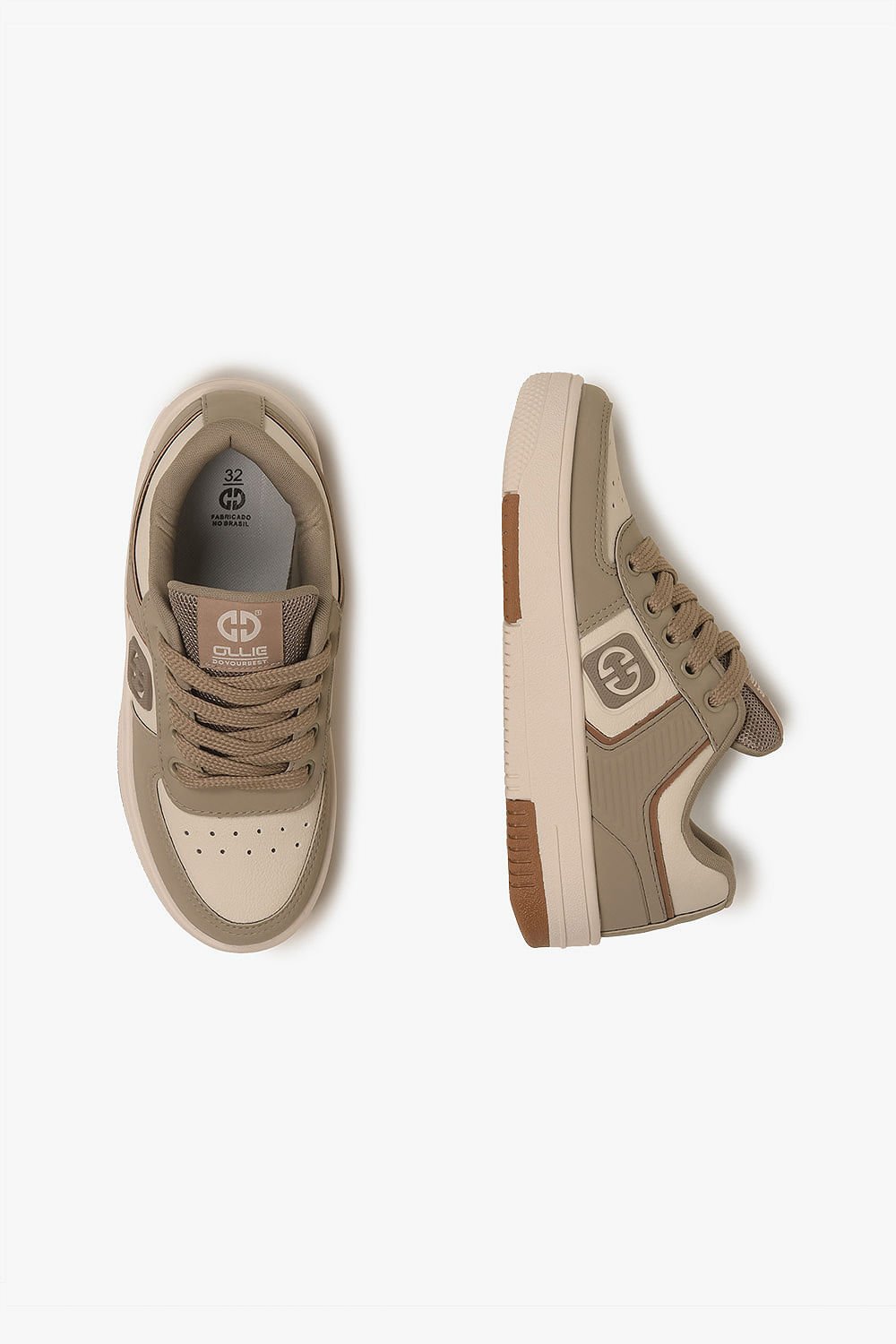 Tênis Infantil Ollie Promax 3 Taupe 3
