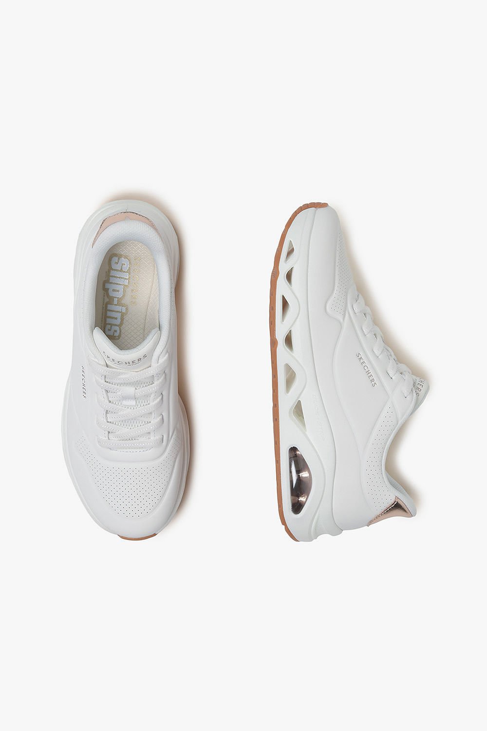 Tênis Skechers Uso Glide Step Feminino Branco 3