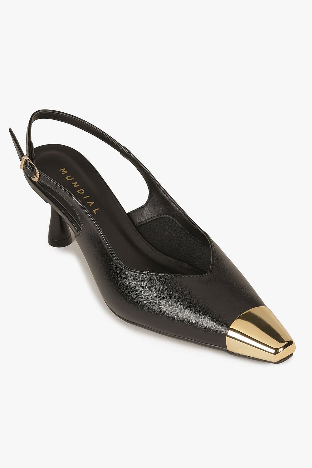 Scarpin Feminino Slingback Mundial Andressa Preto 5