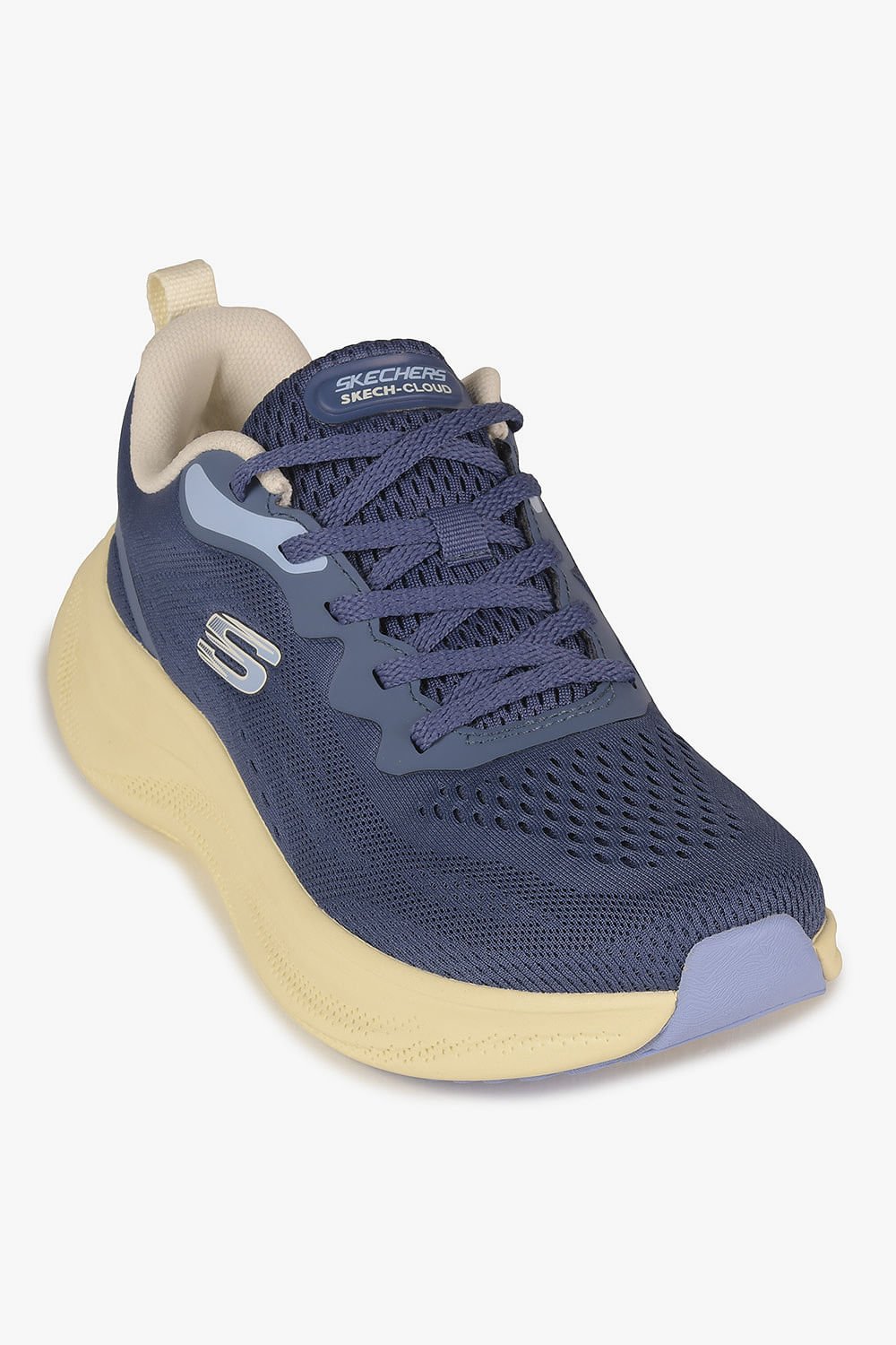 Tênis Skechers Cloud Feminino Azul 4