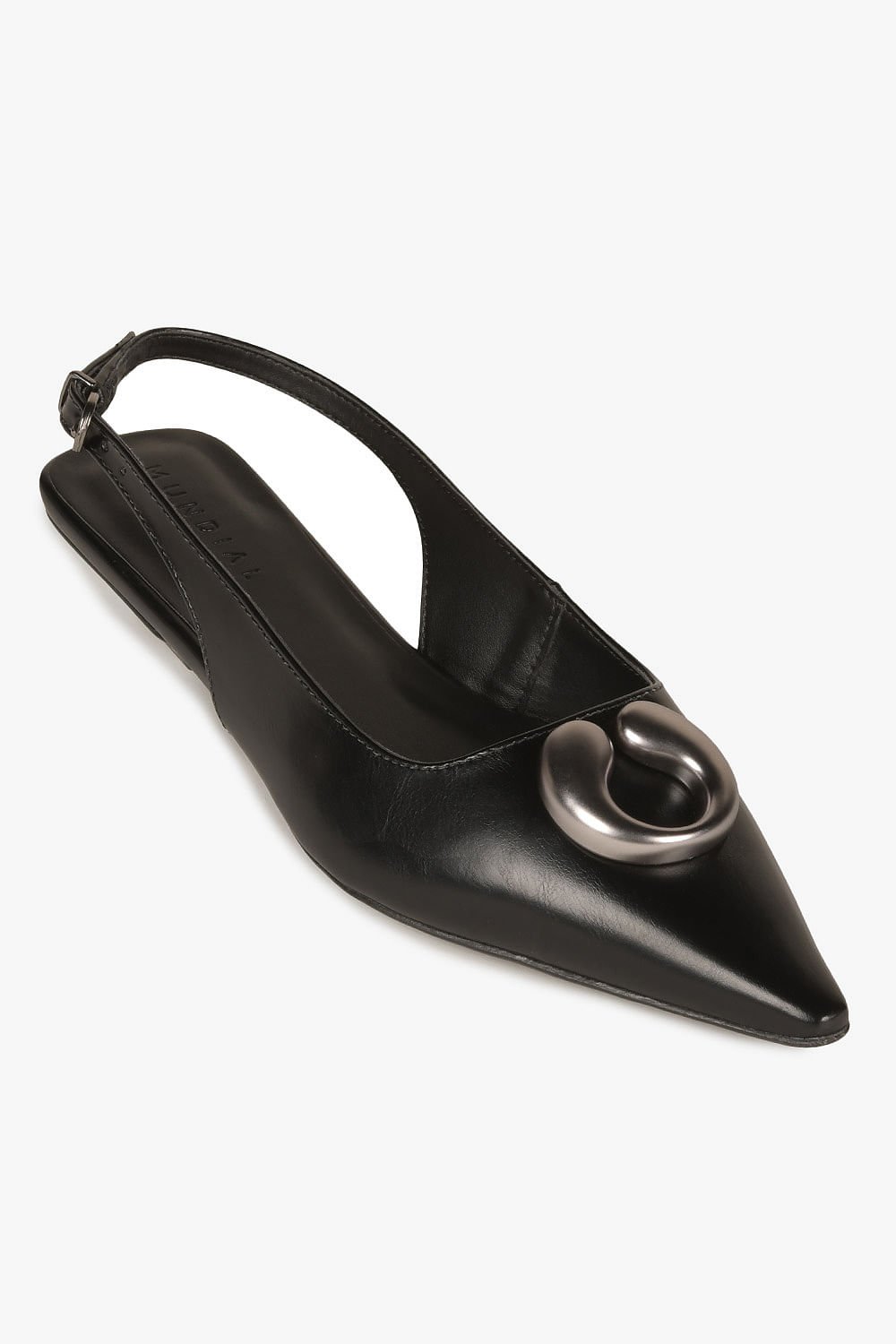 Sapatilha Feminina Slingback Mundial Eda Preto 4