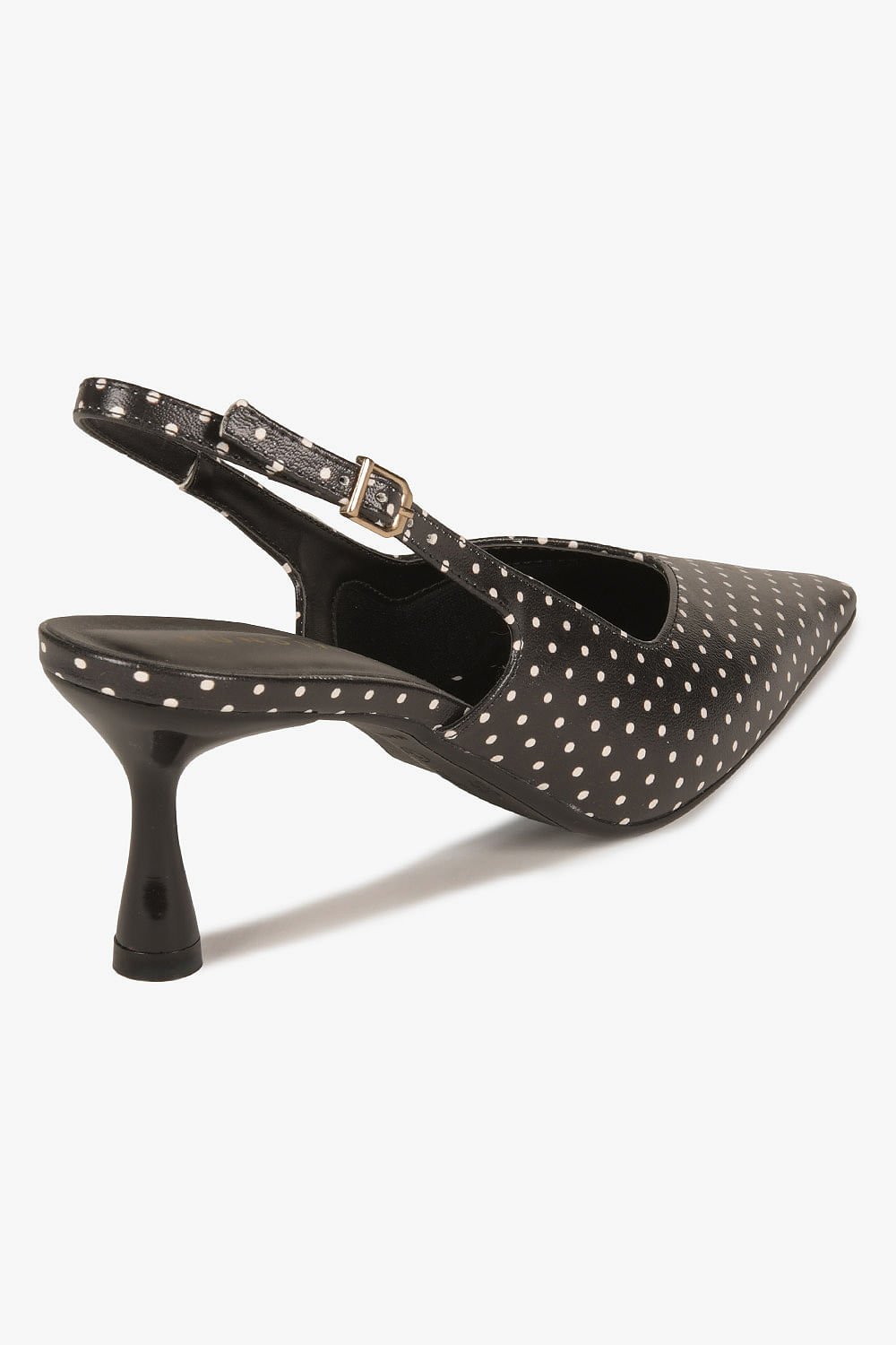 Scarpin Feminino Slingback Mundial Fabianne Preto 4
