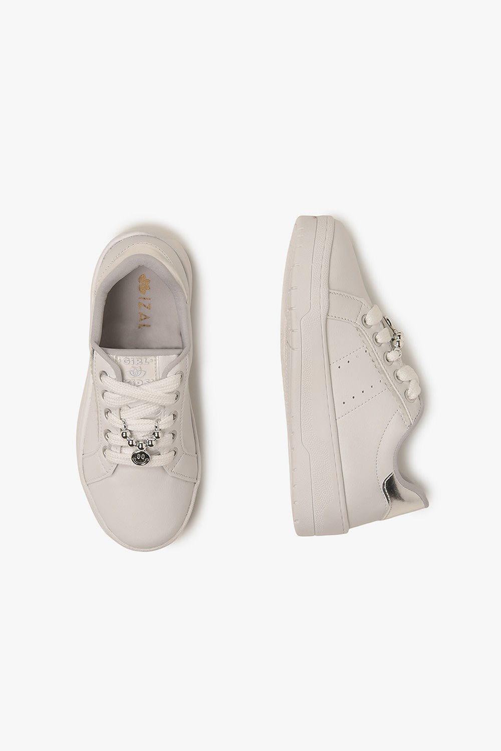 Tênis Casual Infantil Izalu Grace Branco 3