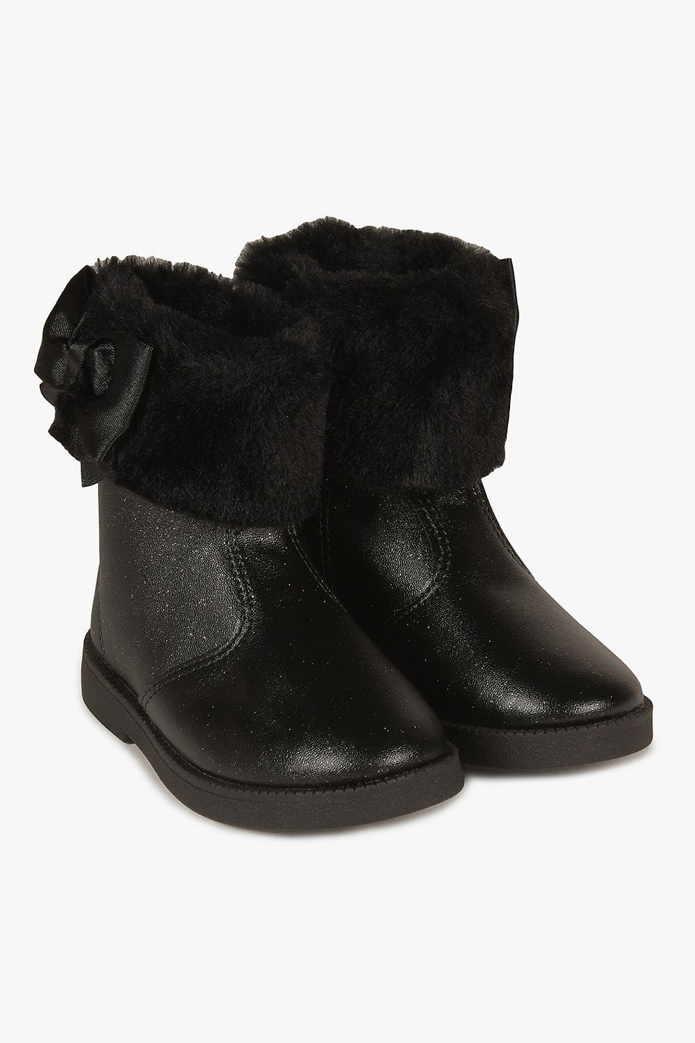 Bota Infantil Cano Curto Molekinha Rayssa Preto 4