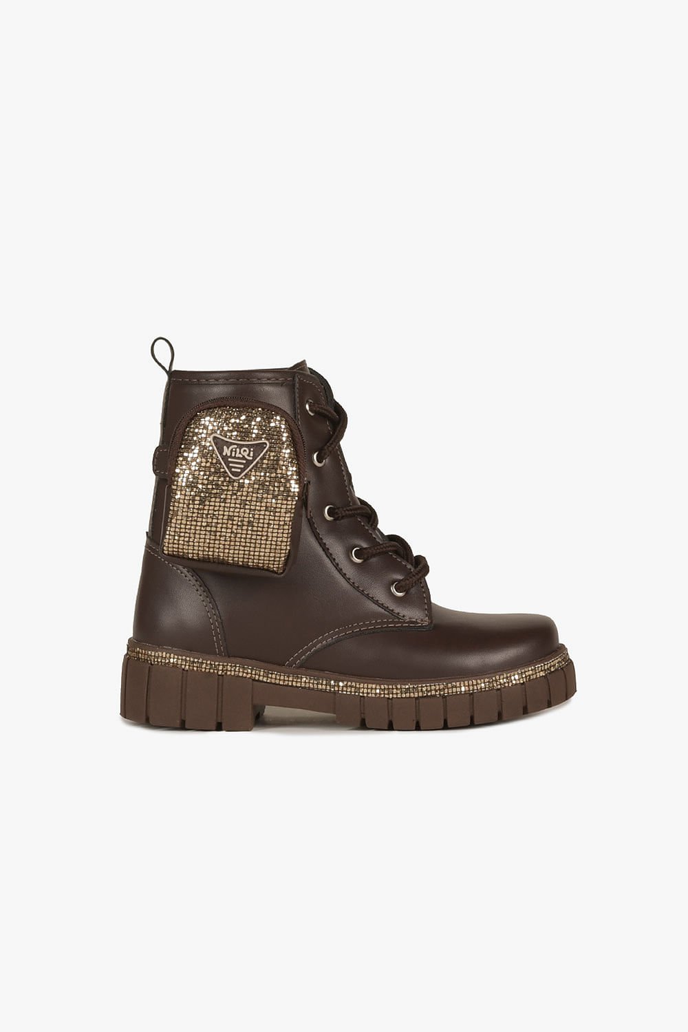Bota Infantil Coturno Cano Curto Nilqi Gih