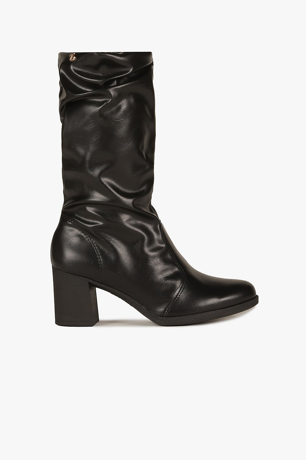Bota Feminina Cano Médio Dakota Emma Preto 3