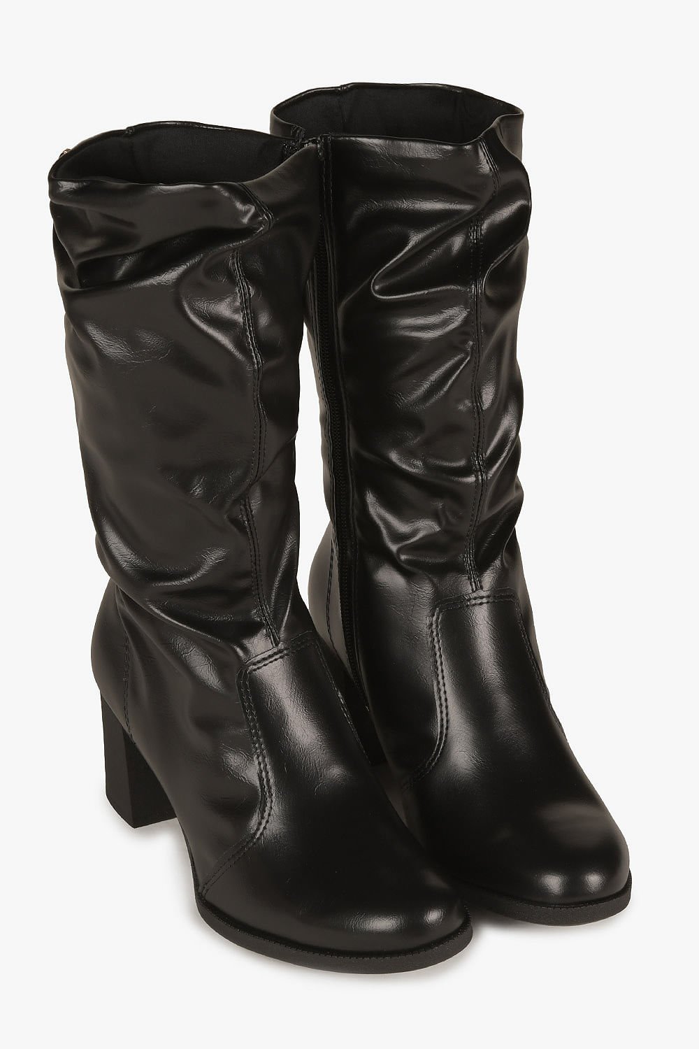Bota Feminina Cano Médio Dakota Emma Preto 2