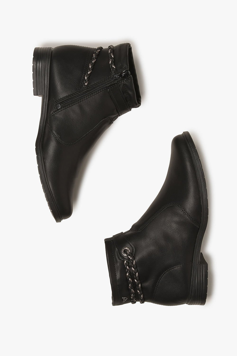 Bota Feminina Cano Curto Mississipi Lincy Preto 2