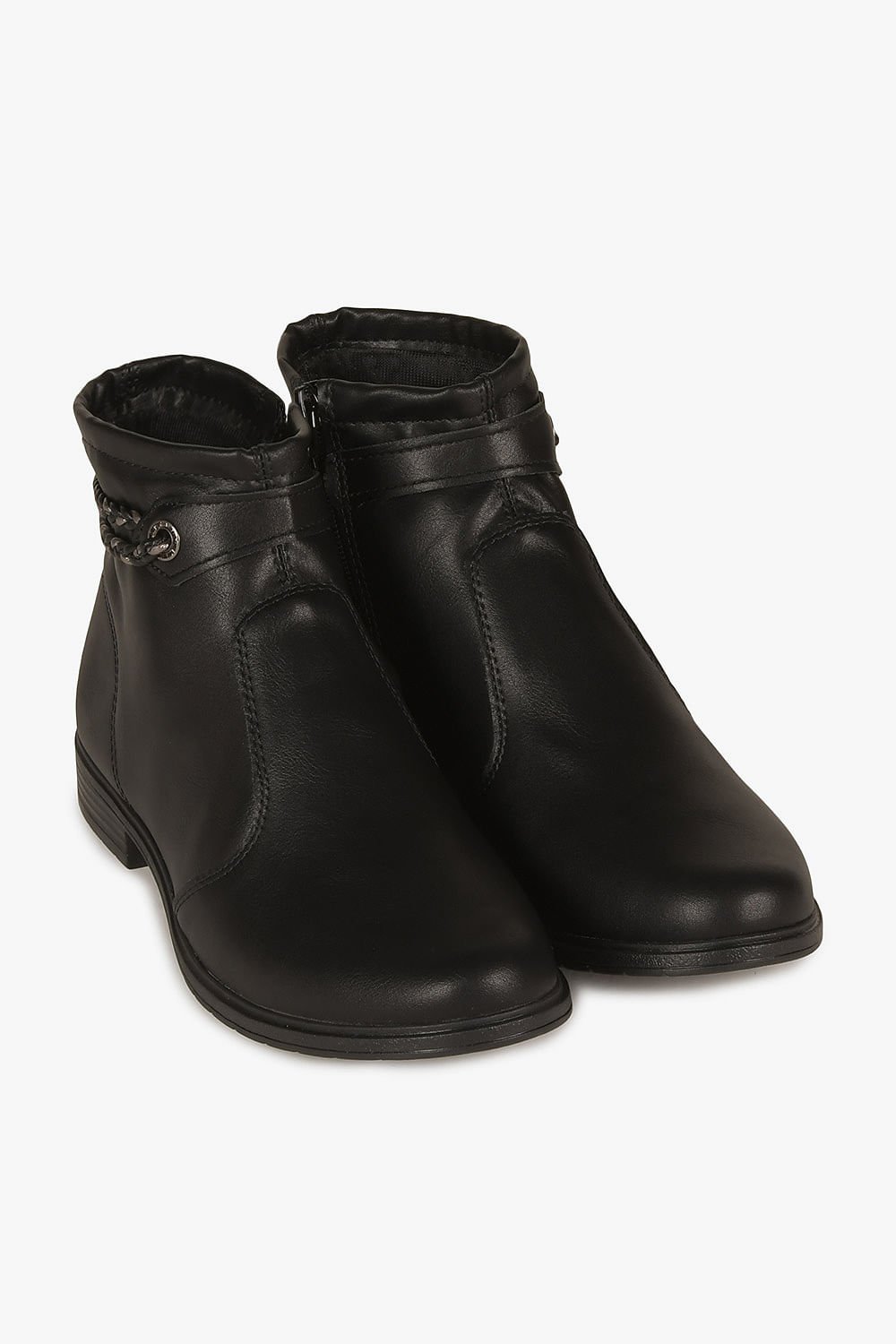 Bota Feminina Cano Curto Mississipi Lincy Preto 3
