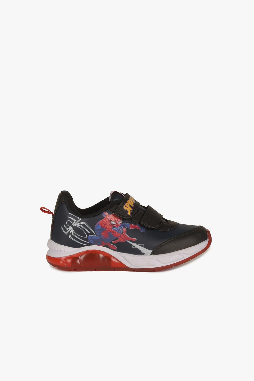 Tênis Infantil Danguinho Homem Aranha Preto 5