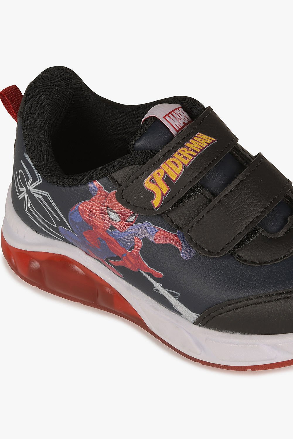 Tênis Infantil Danguinho Homem Aranha Preto 4