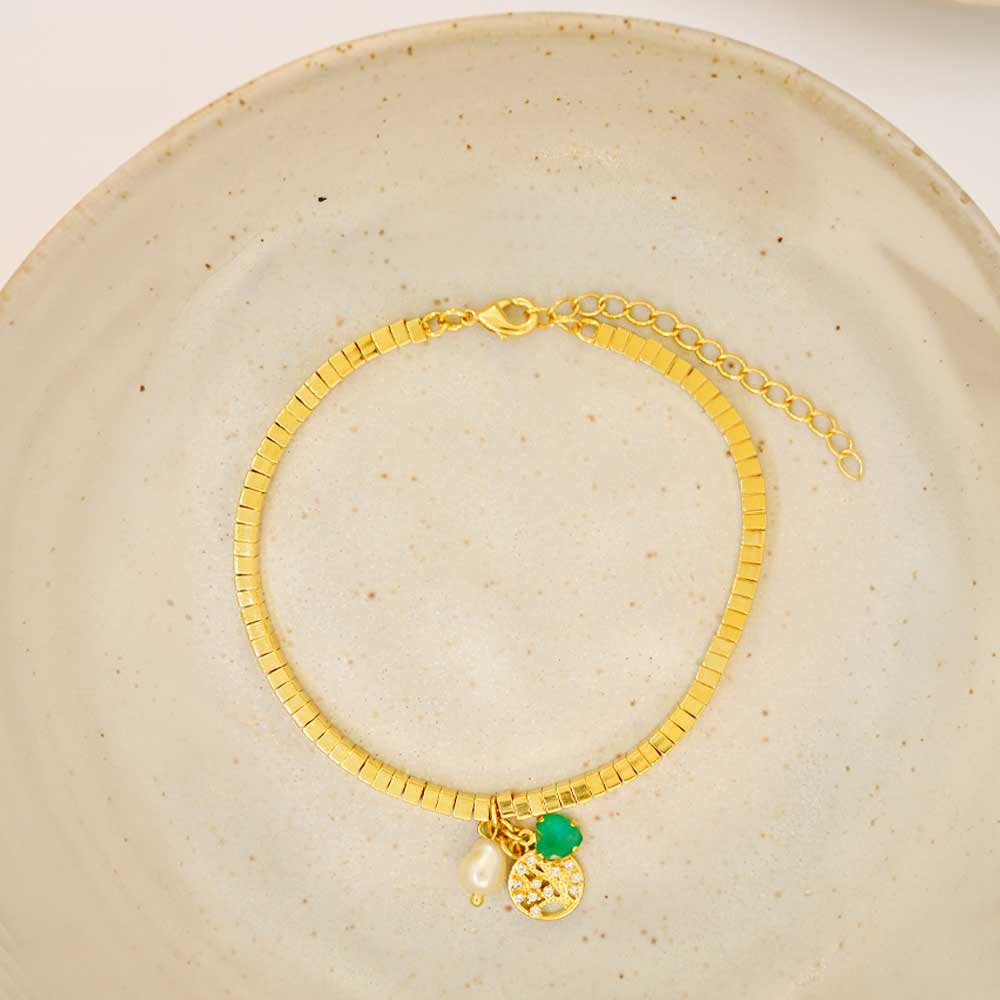 PULSEIRA SEMIJOIA CANUTILHO ARVORE DA VIDA DOURADO Dourado 2
