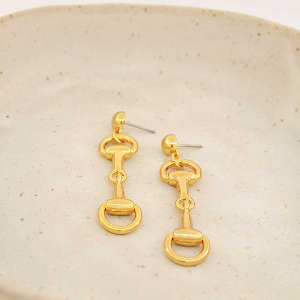 BRINCO BIJUTERIA TEXAS PEQUENO DOURADO Dourado 3