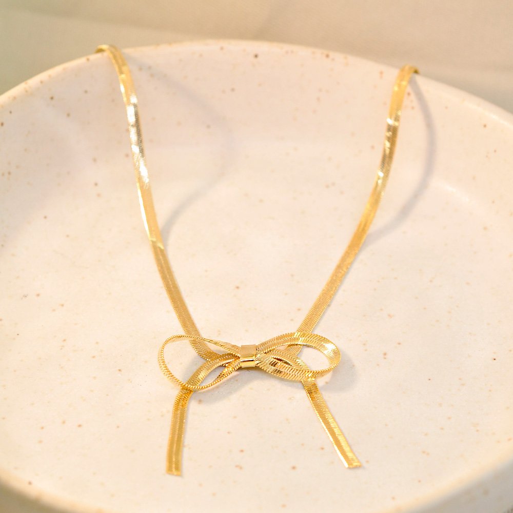 Choker Semijoia Cinthia Malha Laco Dourado Dourado 3