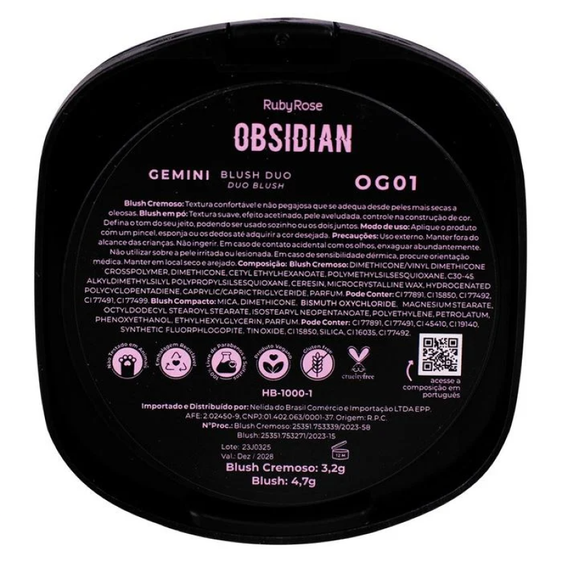Blush Duo Obsidian Gemini C01 3