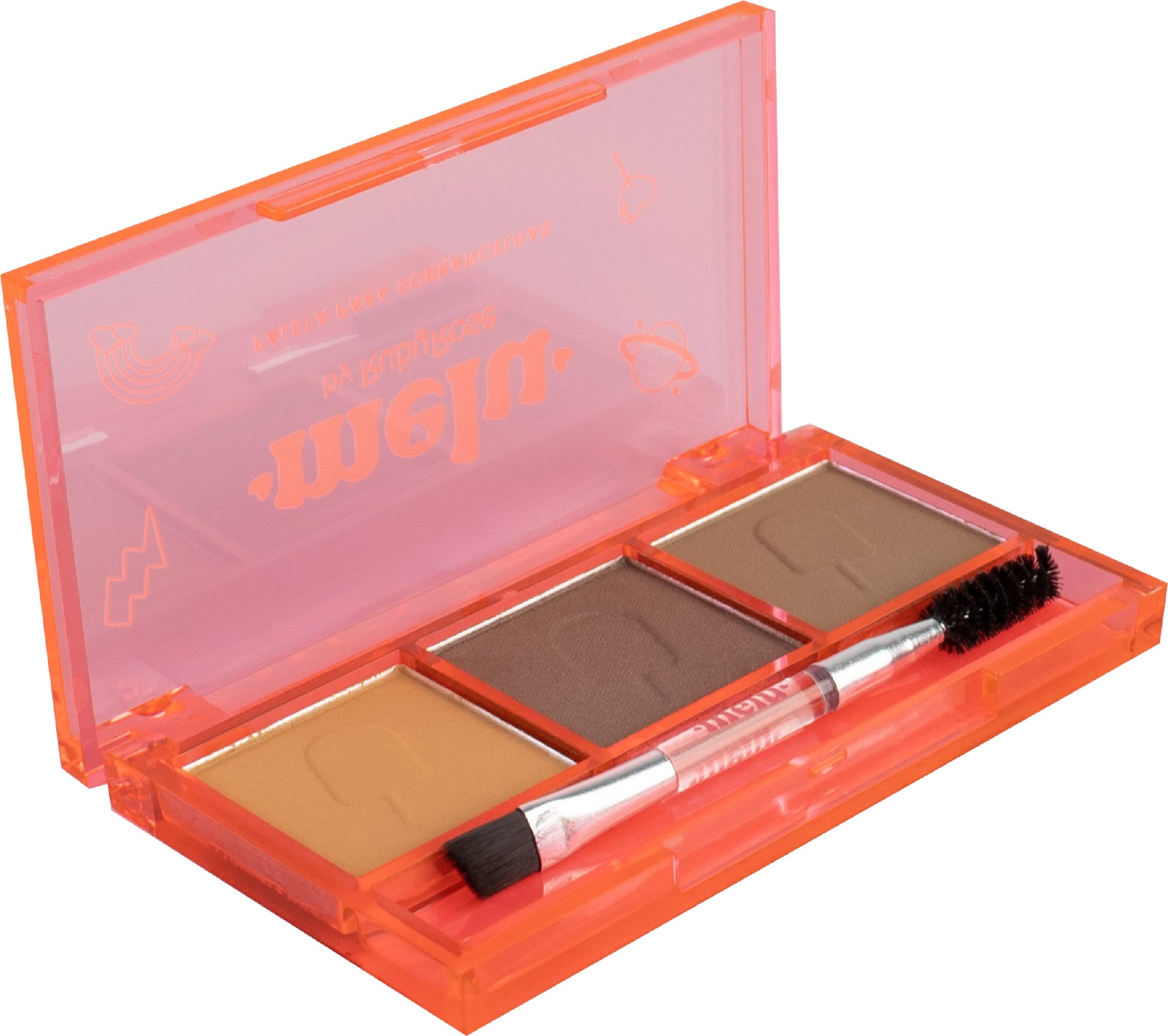 Paleta de Sobrancelhas Cor 01 - Melu By Ruby Rose Cor 01 5