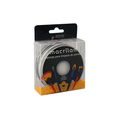 Esponja para Limpeza de Pinceis - Macrilan ÚNICO 1