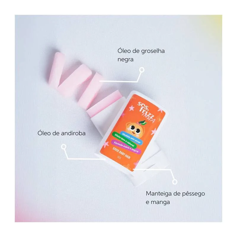 Cera Stick Baby Hair - SOS Frizz ÚNICO 2