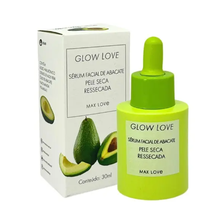 Serum Facial Glow Love Abacate - Max Love ÚNICO 1