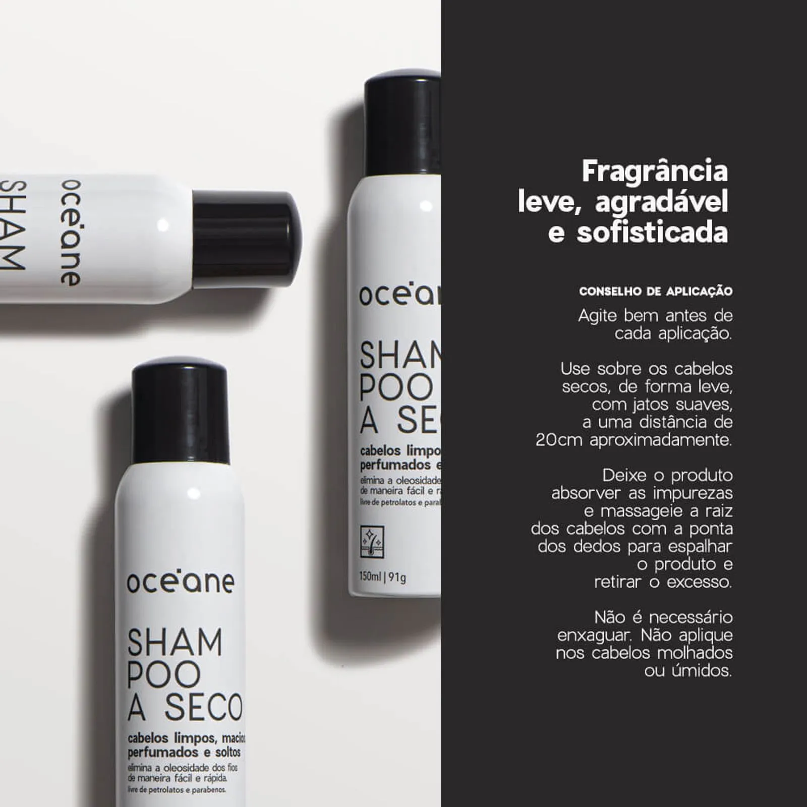 Shampoo a Seco - Oceane 91g 3