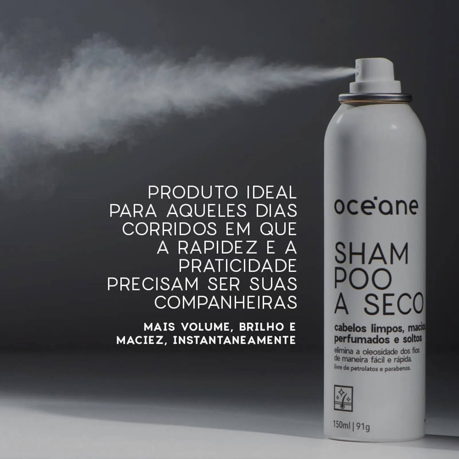 Shampoo a Seco - Oceane 91g 4