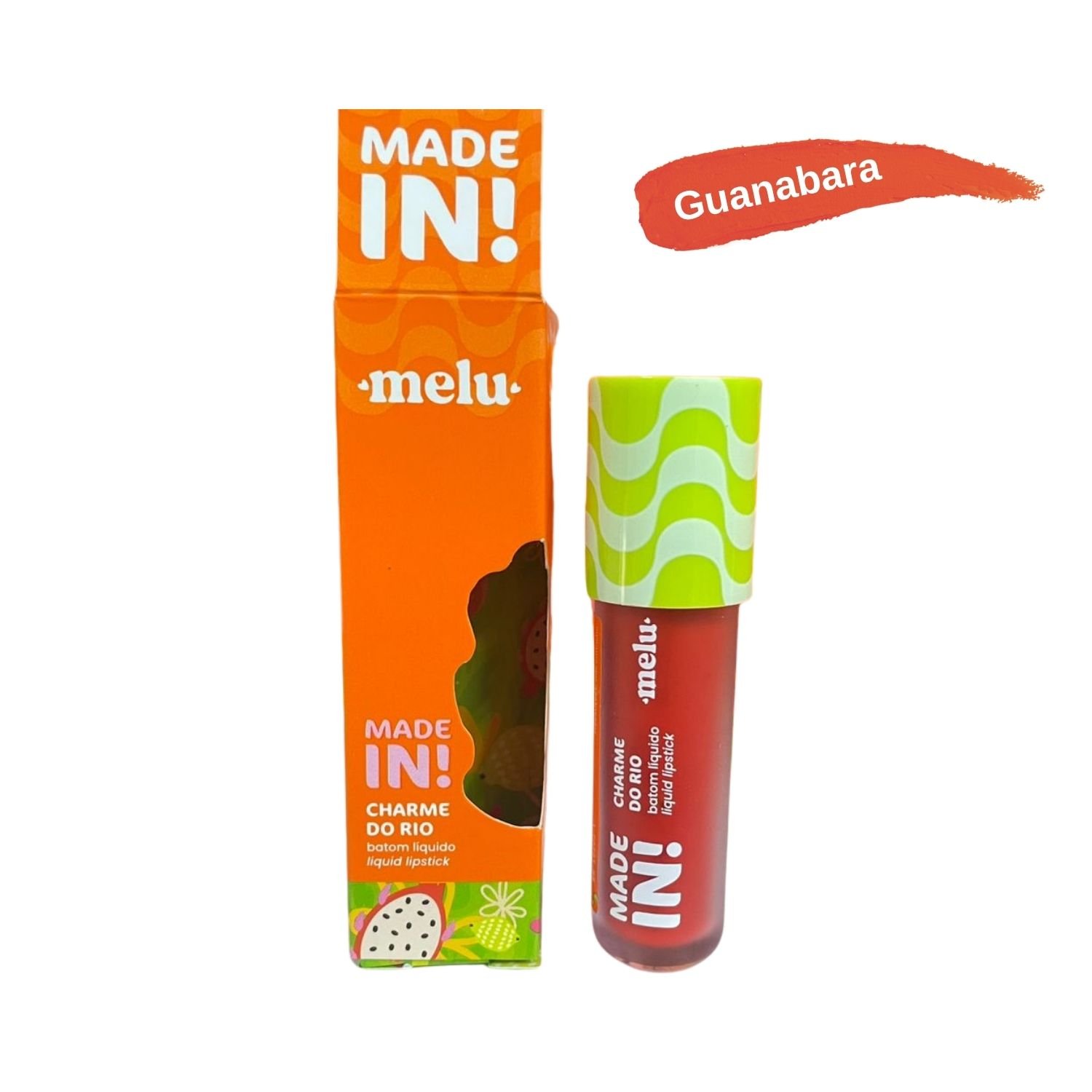 Batom Liquido Charme do Rio Made IN! - Melu by Ruby Rose Guanabara 1