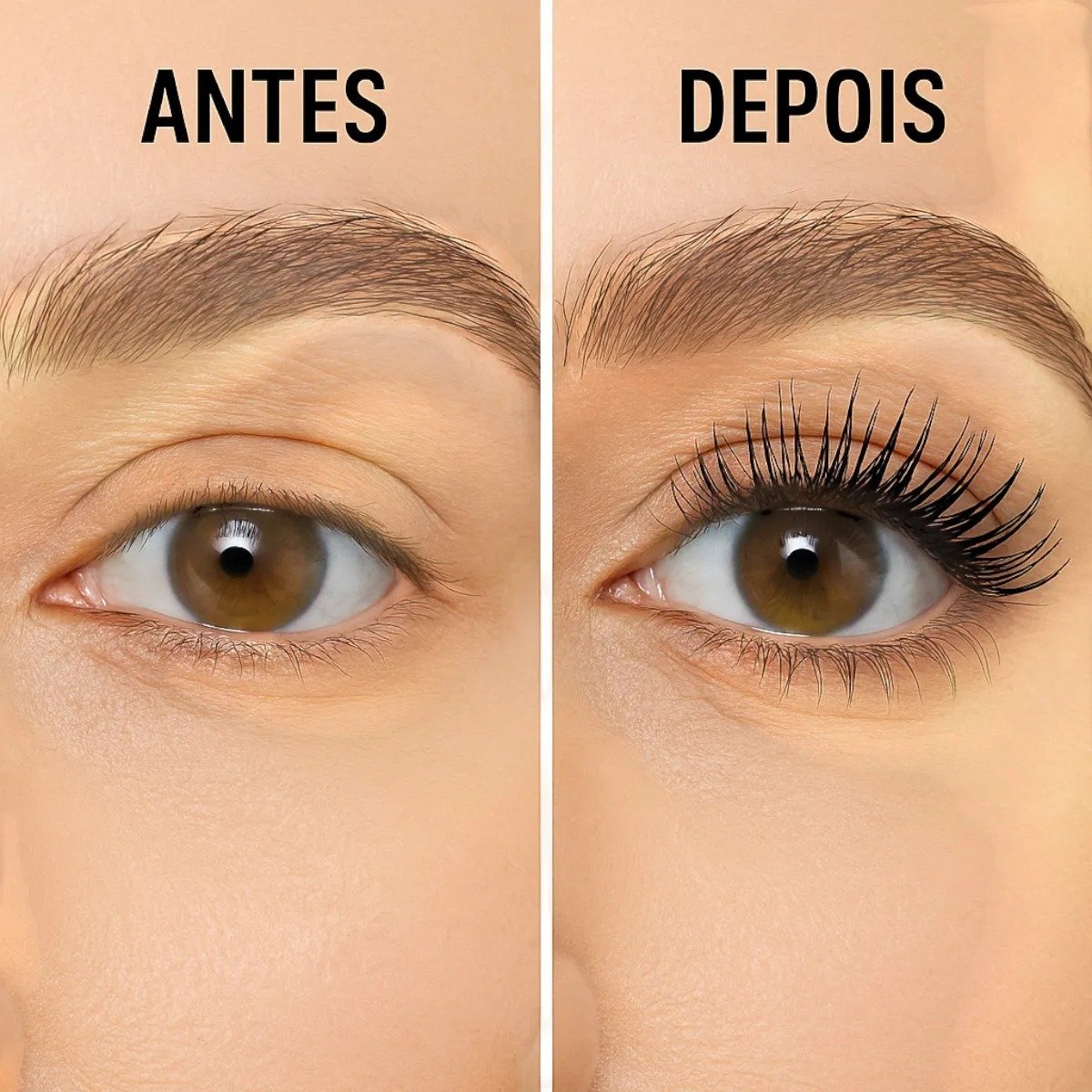 Mascara Cilios Go Big Lashes - Uni Makeup Preto 2