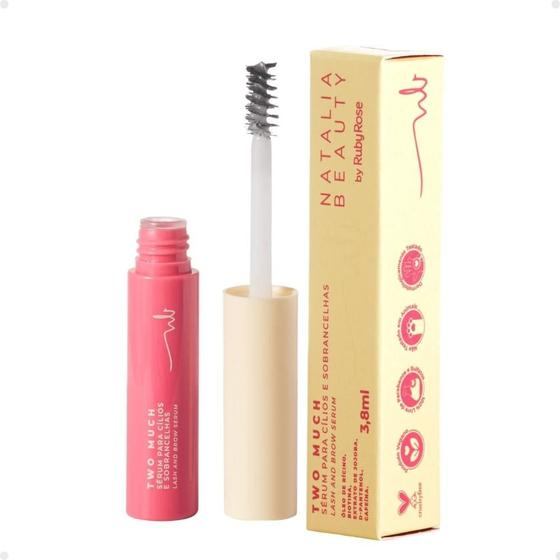SERUM PARA CILIOS E SOBRANCELHAS TWO MUCH  NATALIA BEAUTY  - RUBY ROSE