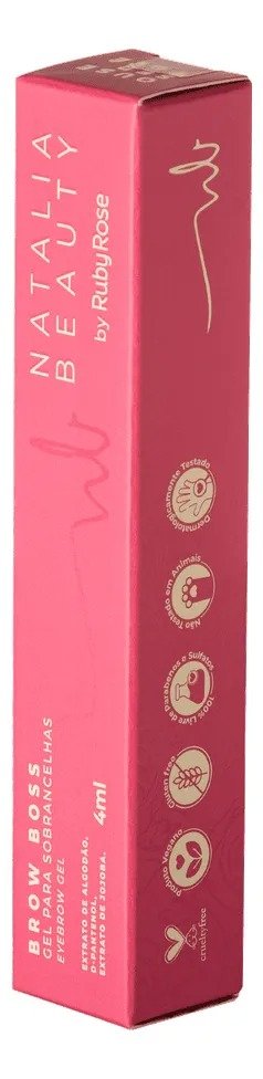 CERA MODELADORA DE SOBRANCELHAS BROW ON TOP NATALIA BEAUTY - RUBY ROSE 4ml 2