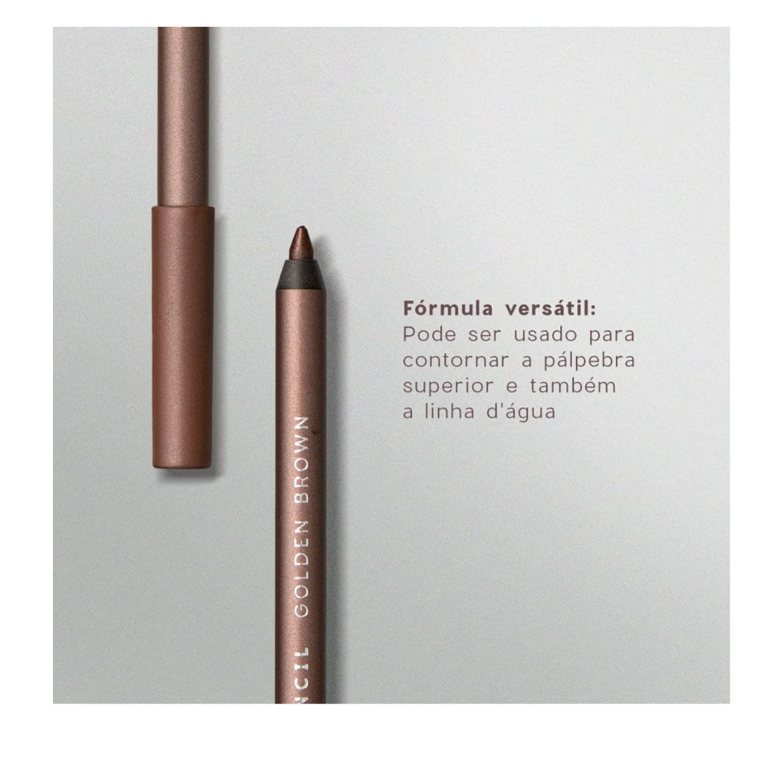 Lapis para Olhos Marrom, Eyeliner Golden Brown - Oceane Golden Brown 2