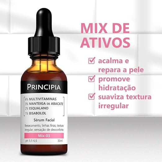 Mix 03 Serum Ativos - Principia 30ml 3