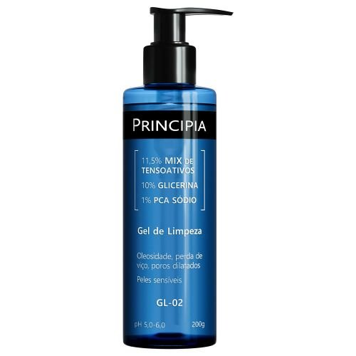 GL02 GEL DE LIMPEZA SUAVE 200ML - PRINCIPIA
