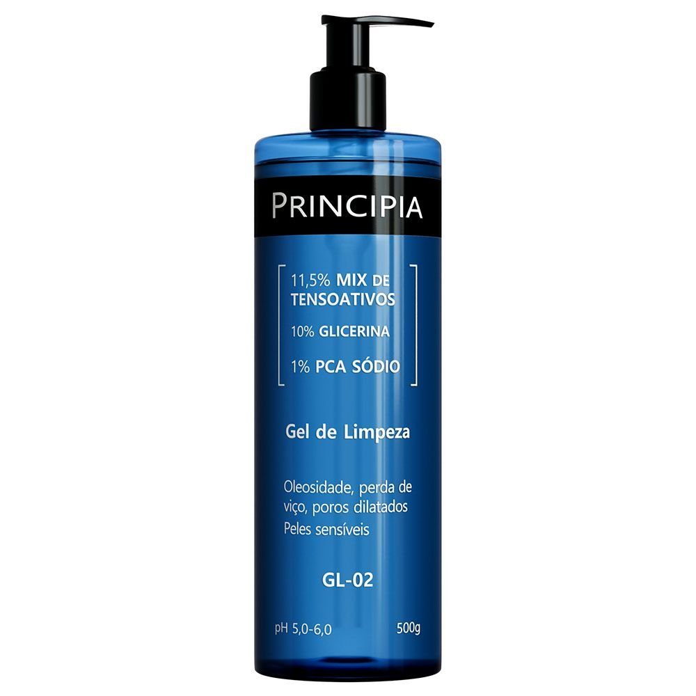 GL02 GEL DE LIMPEZA SUAVE 500ML - PRINCIPIA