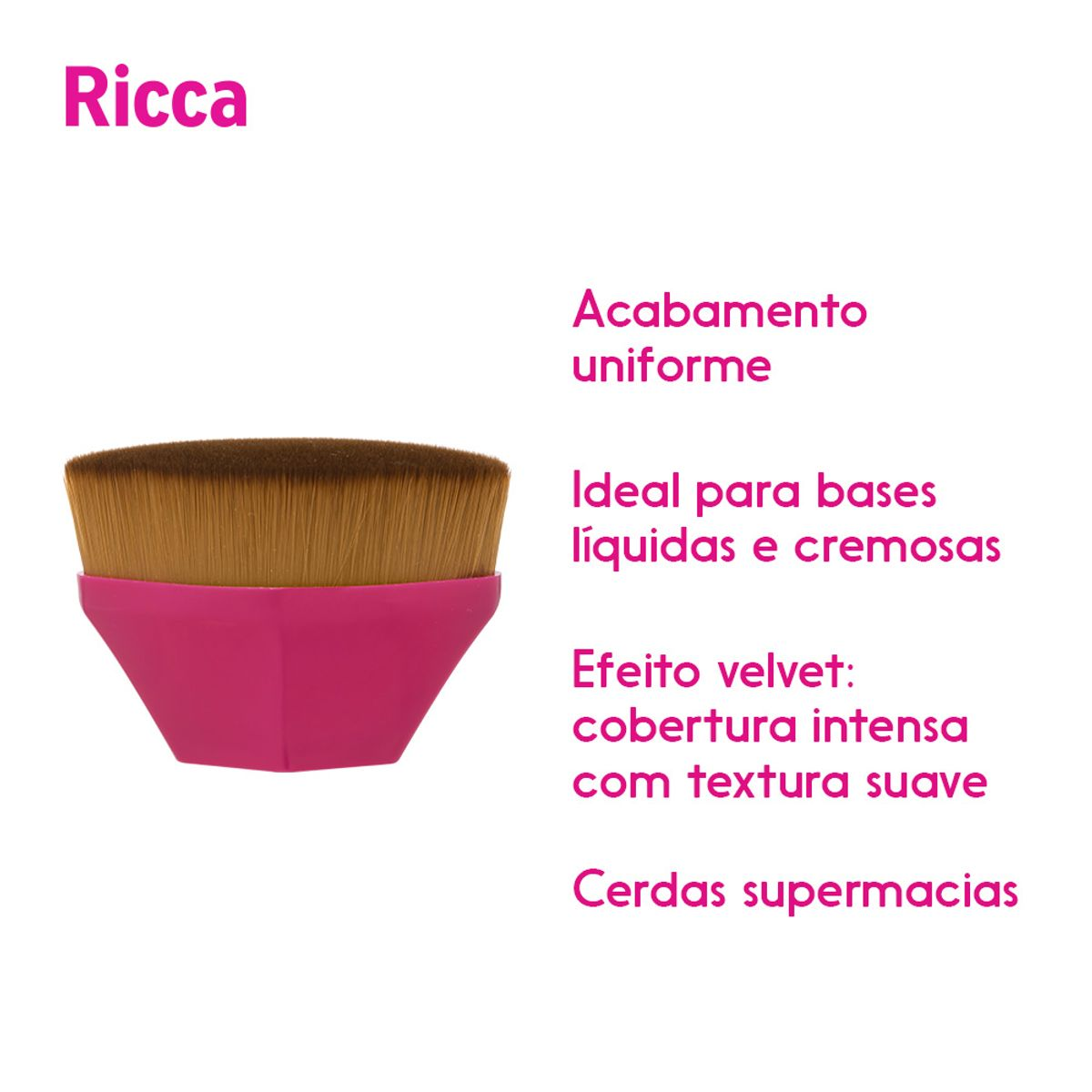 Pincel de Alto Acabamento Ultrabrush - Ricca ÚNICO 5