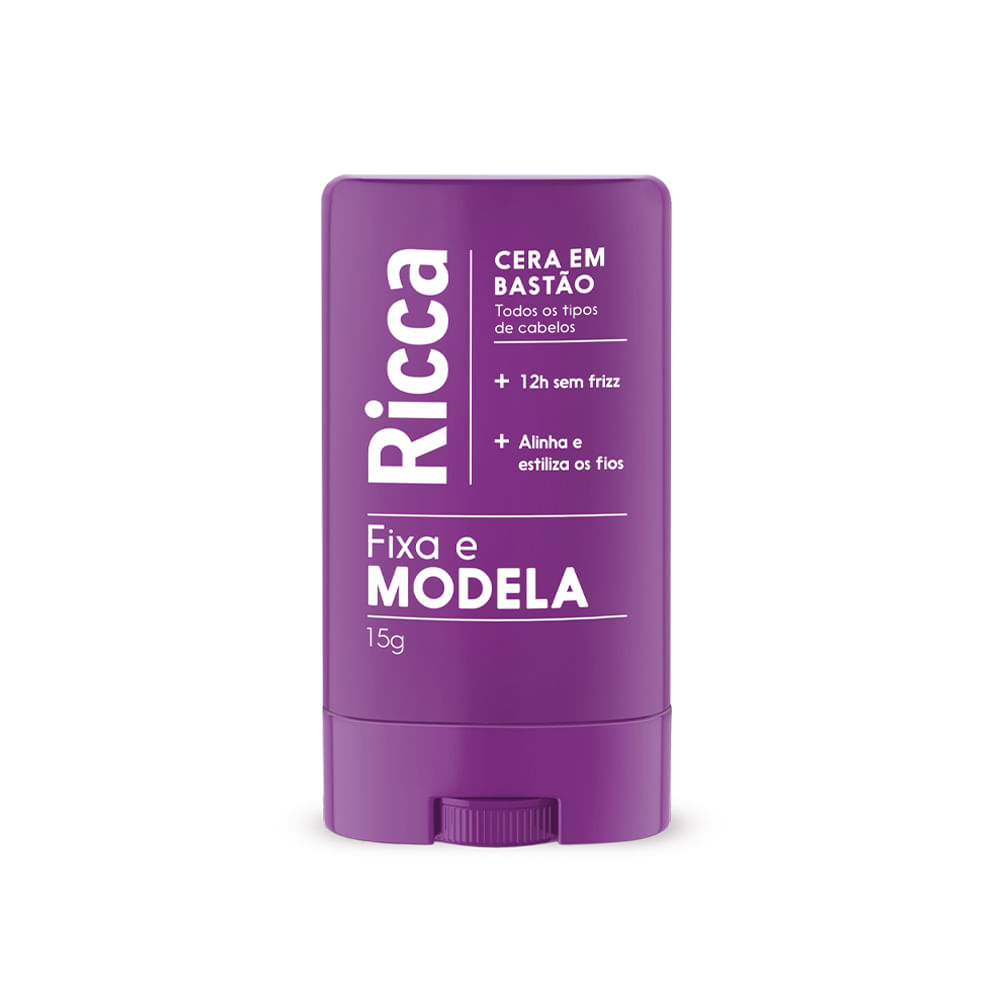 Cera Fixadora em Bastao - Ricca 15g 3