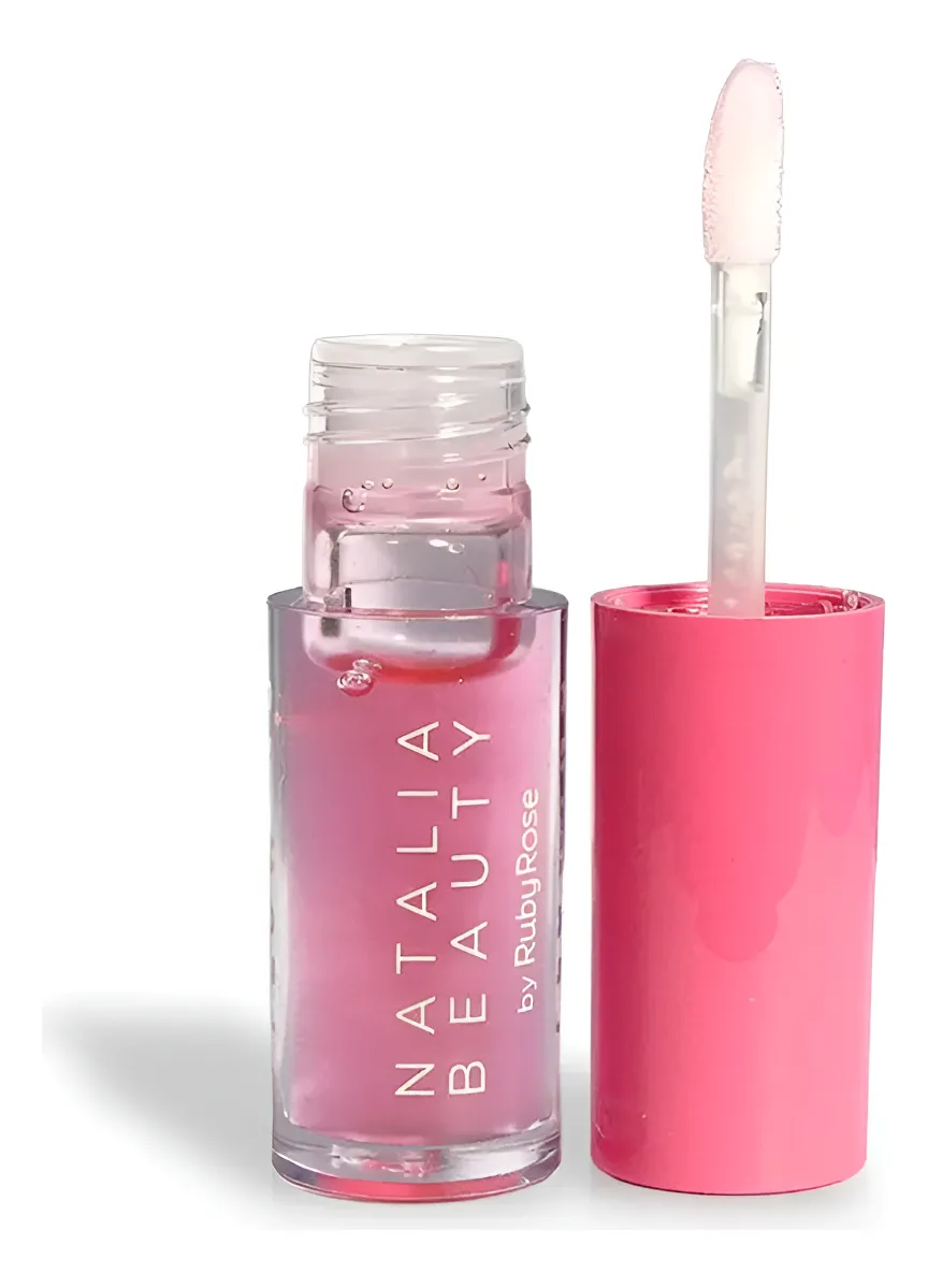 Lip Oil Flowing Natalia Beauty - Ruby Rose
