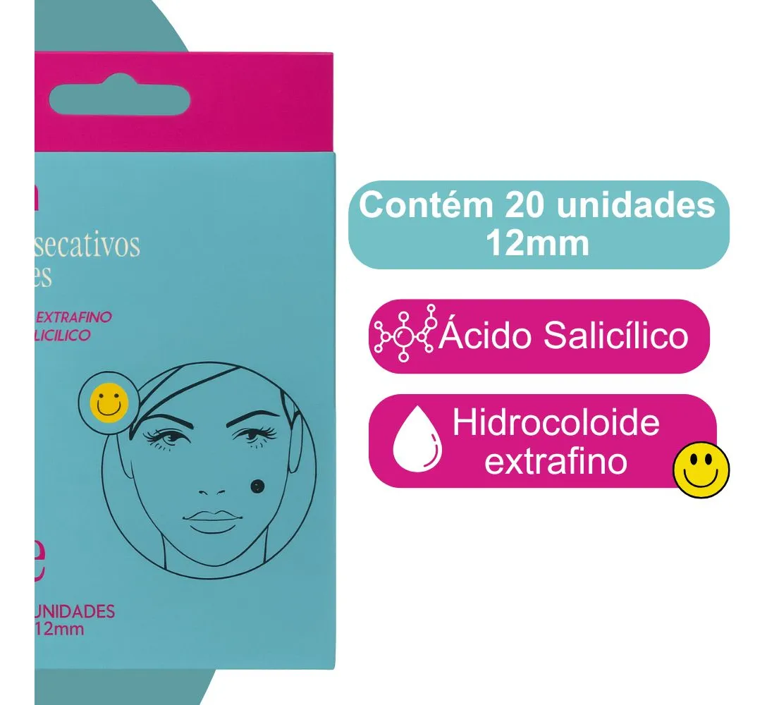 Adesivo Secativo para Acne Smile - Ricca ÚNICO 3