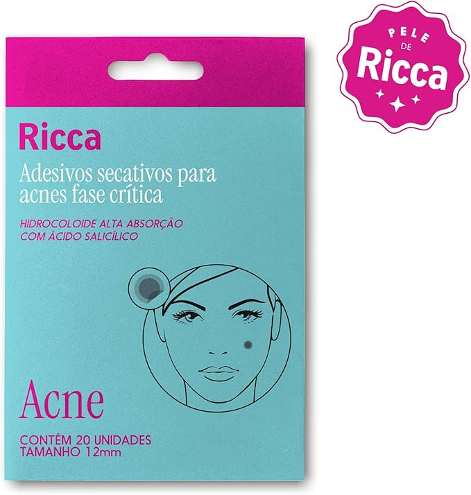 Adesivo Secativo para Acnes Fase Critica - Ricca ÚNICO 4