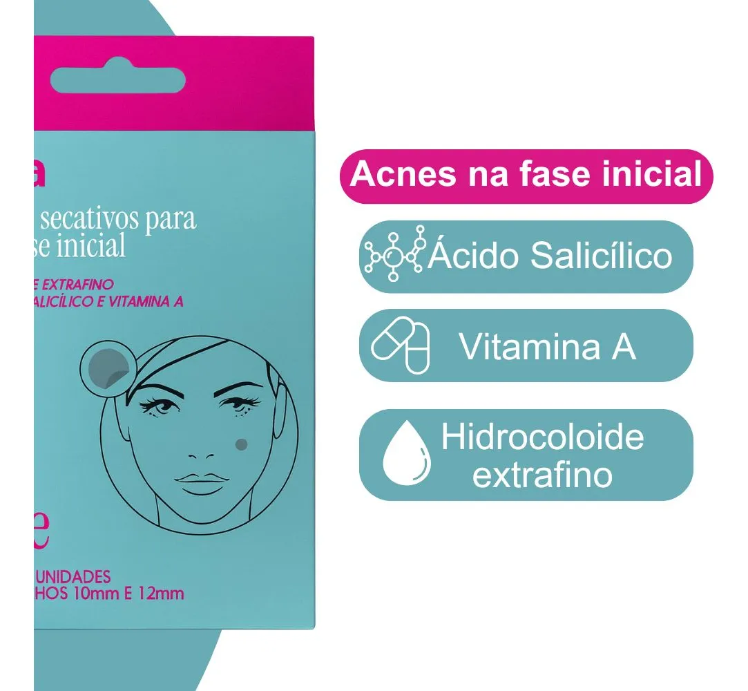 Adesivo Secativo para Acnes Fase Inicial - Ricca ÚNICO 2