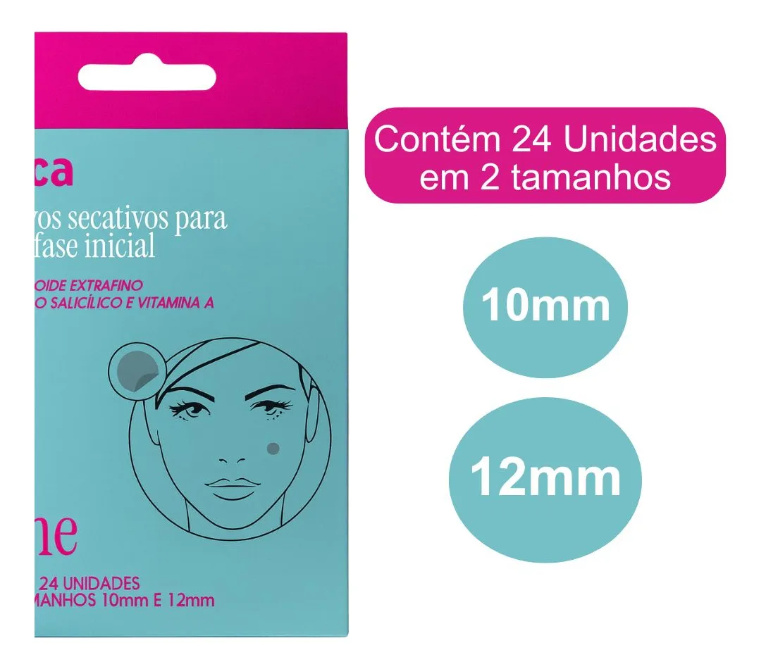 Adesivo Secativo para Acnes Fase Inicial - Ricca ÚNICO 3
