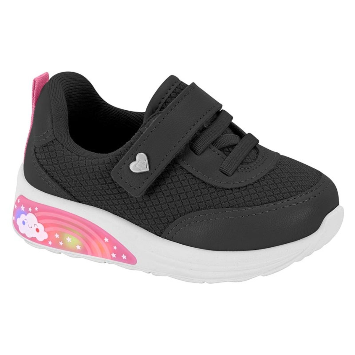 TÊNIS MOLEKINHA BABY LED 2731.203 Preto 1