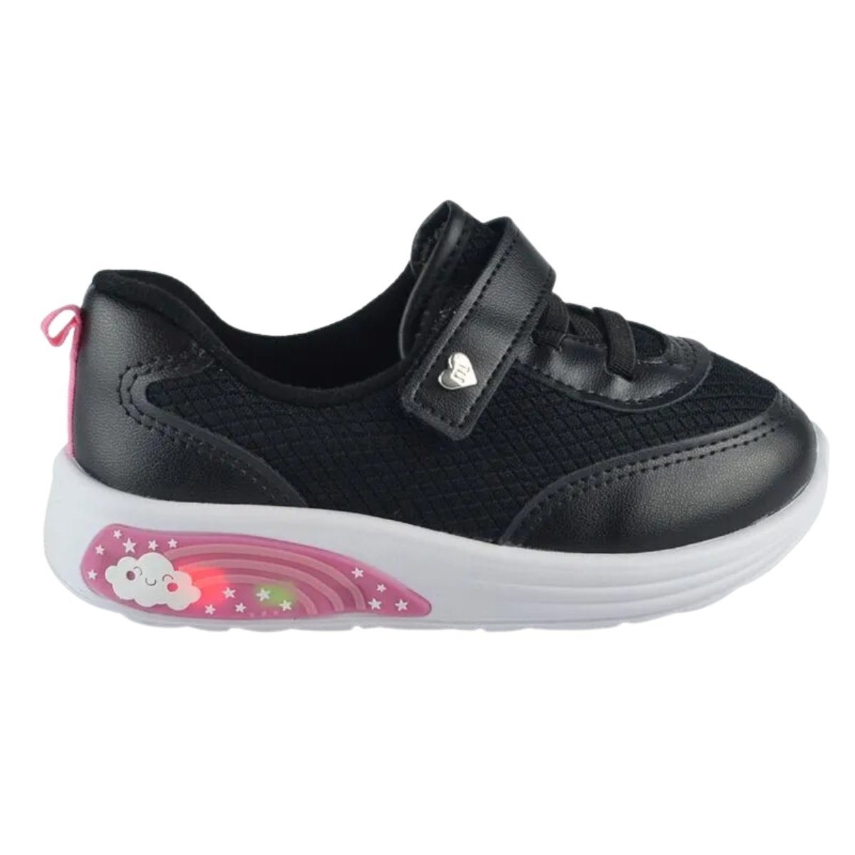 TÊNIS MOLEKINHA BABY LED 2731.203 Preto 2