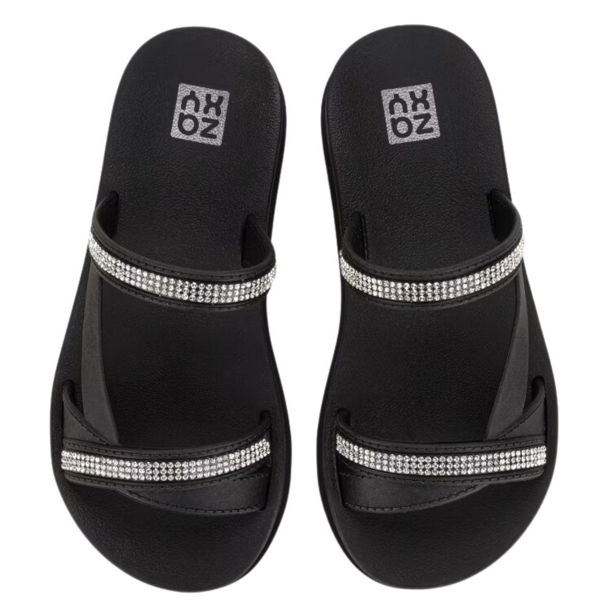 SLIDE ZAXY BRILHO INFANTIL 19051 Preto 3