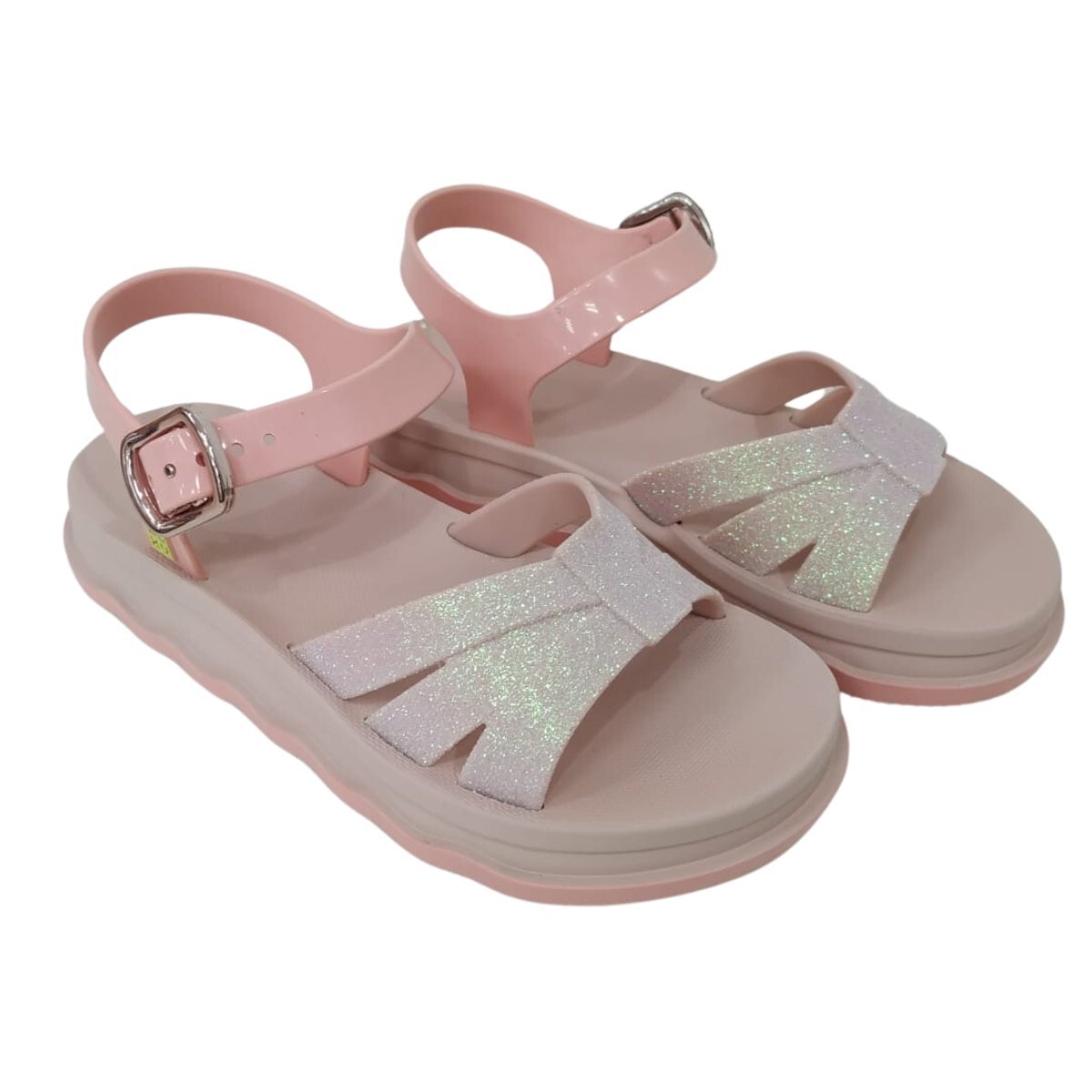 SANDÁLIA ZAXY POWER GLITTER INFANTIL 19047 Rosa 2