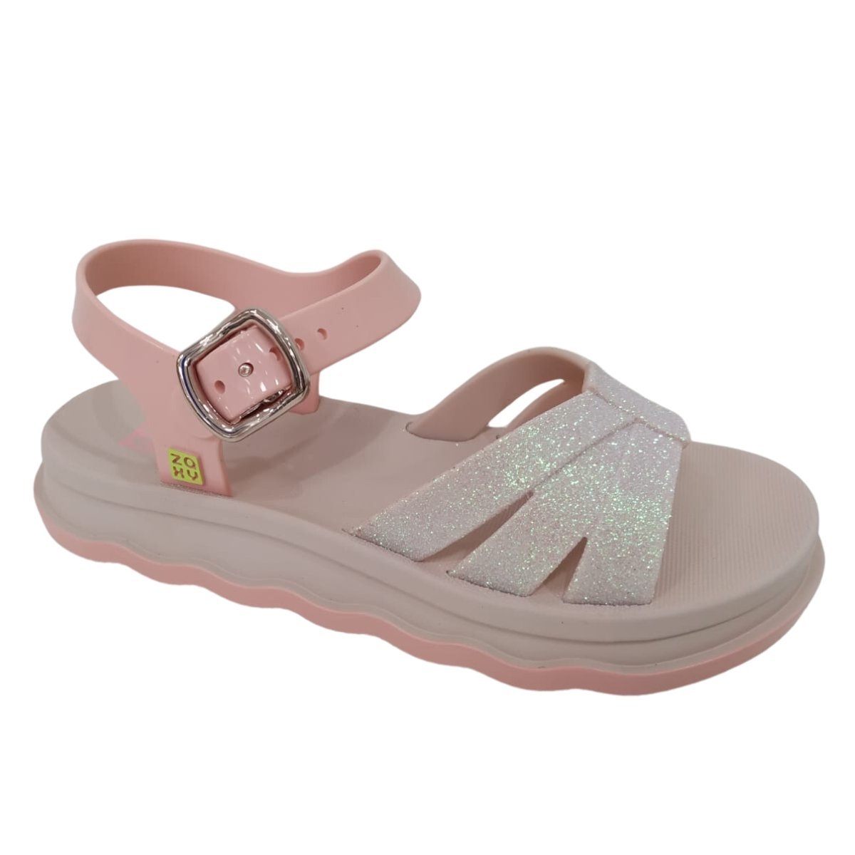 SANDÁLIA ZAXY POWER GLITTER INFANTIL 19047 Rosa 3