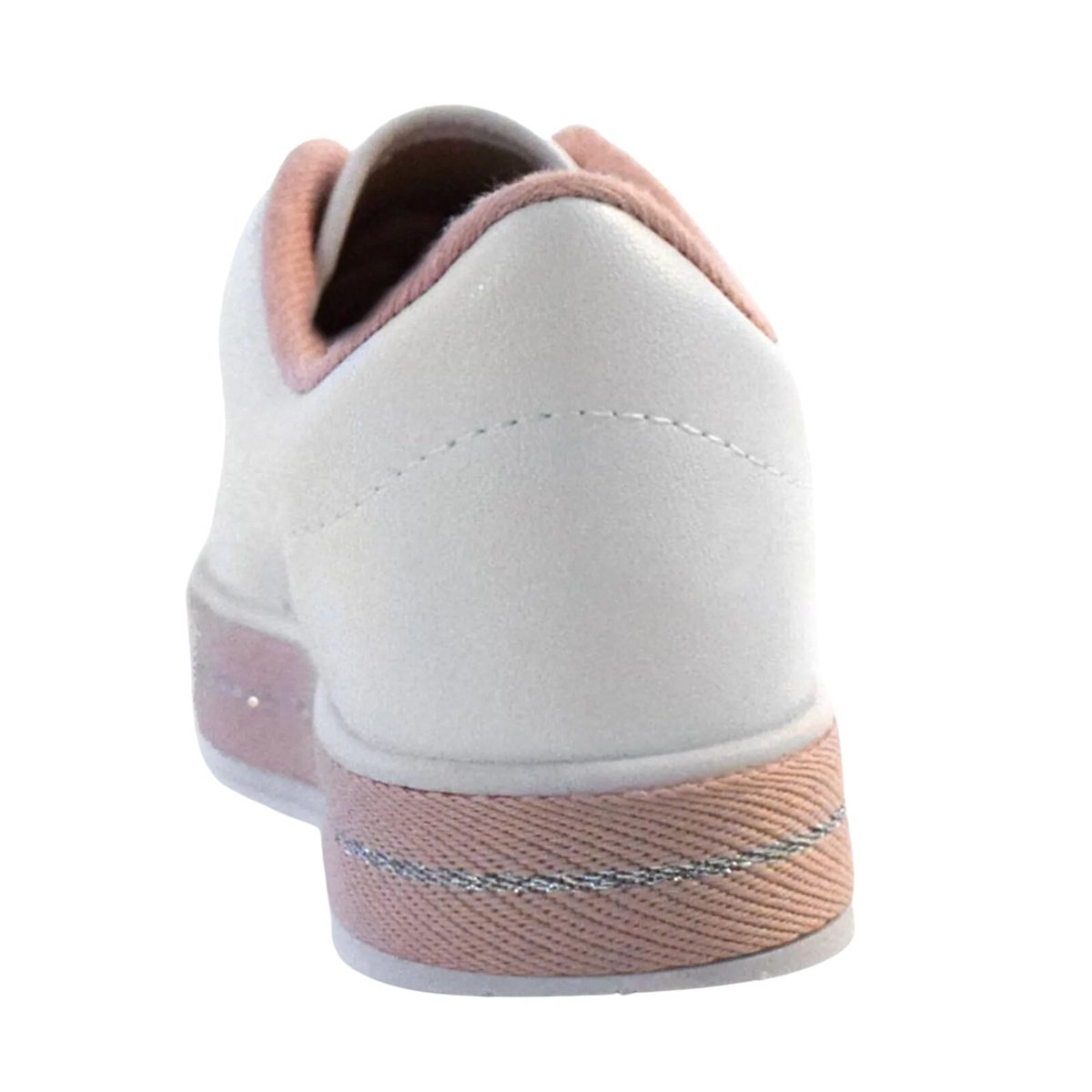 TÊNIS MOLEKINHA MENINA FLATFORM 2520.320 Branco/Rosa 7